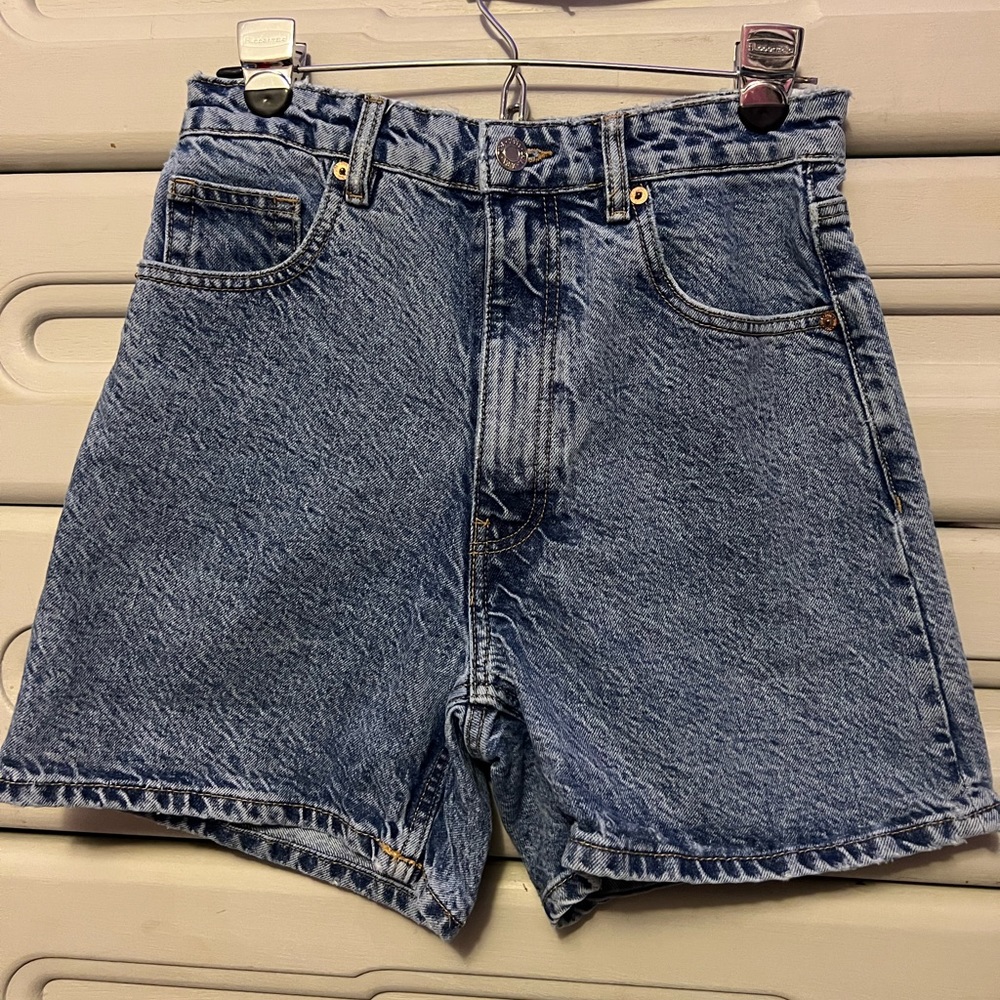 Zara denim mom shorts